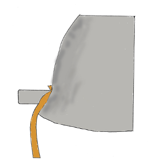 キャップとブレードの接合部の断面図２